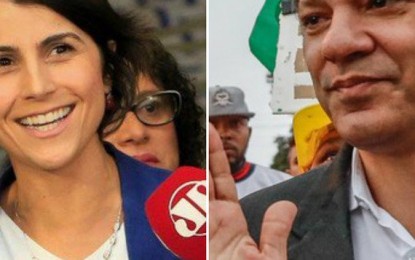 REUTERS: MANUELA SERÁ VICE DE LULA E HADDAD ASSUMIRÁ CANDIDATURA EM CASO DE IMPUGNAÇÃO